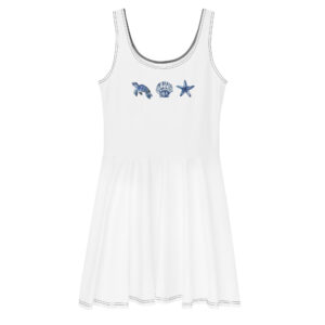 coastal charm skater dress