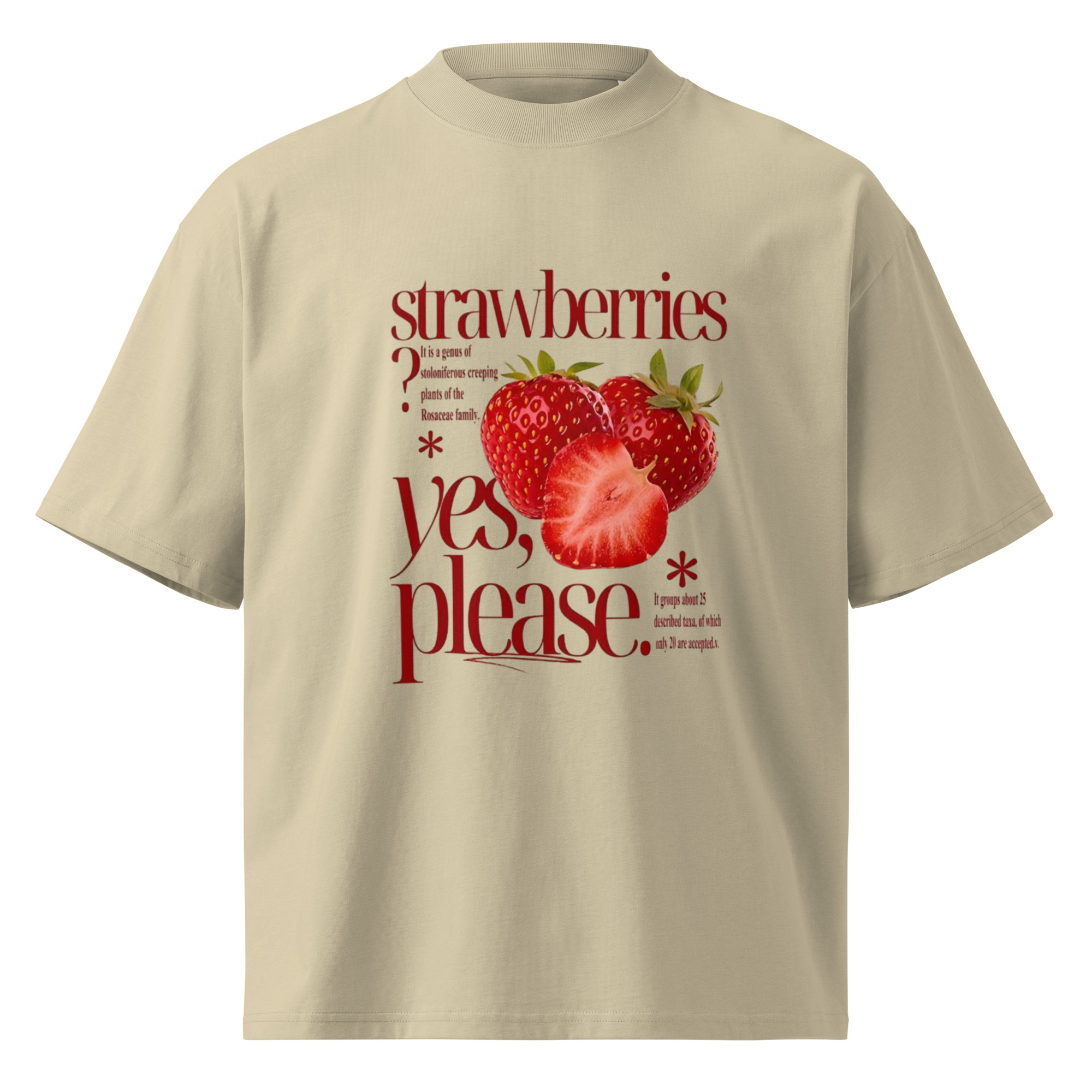 strawberry bloom oversized high neck t shirt strawberry bloom oversized high neck t shirt
